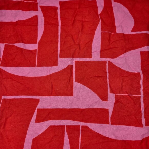 NWT On 34th Green & White, Pink & White Scarf Squares 2 Pack - Picture 5 of 5